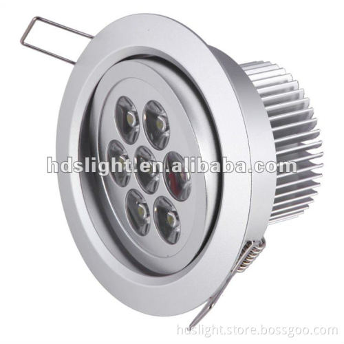 12V 24V 7w led downlight with ul driver